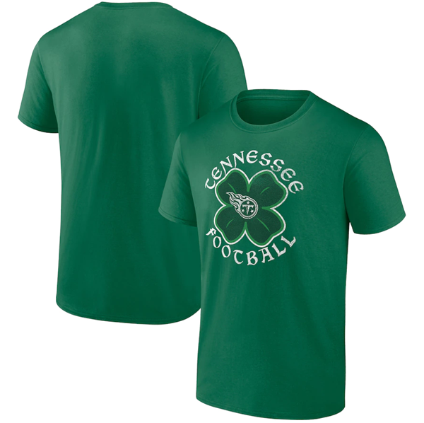 Men's Tennessee Titans Kelly Green St. Patrick's Day Celtic T-Shirt Men's Tennessee Titans Kelly Green St. Patrick's Day Celtic T-Shirt